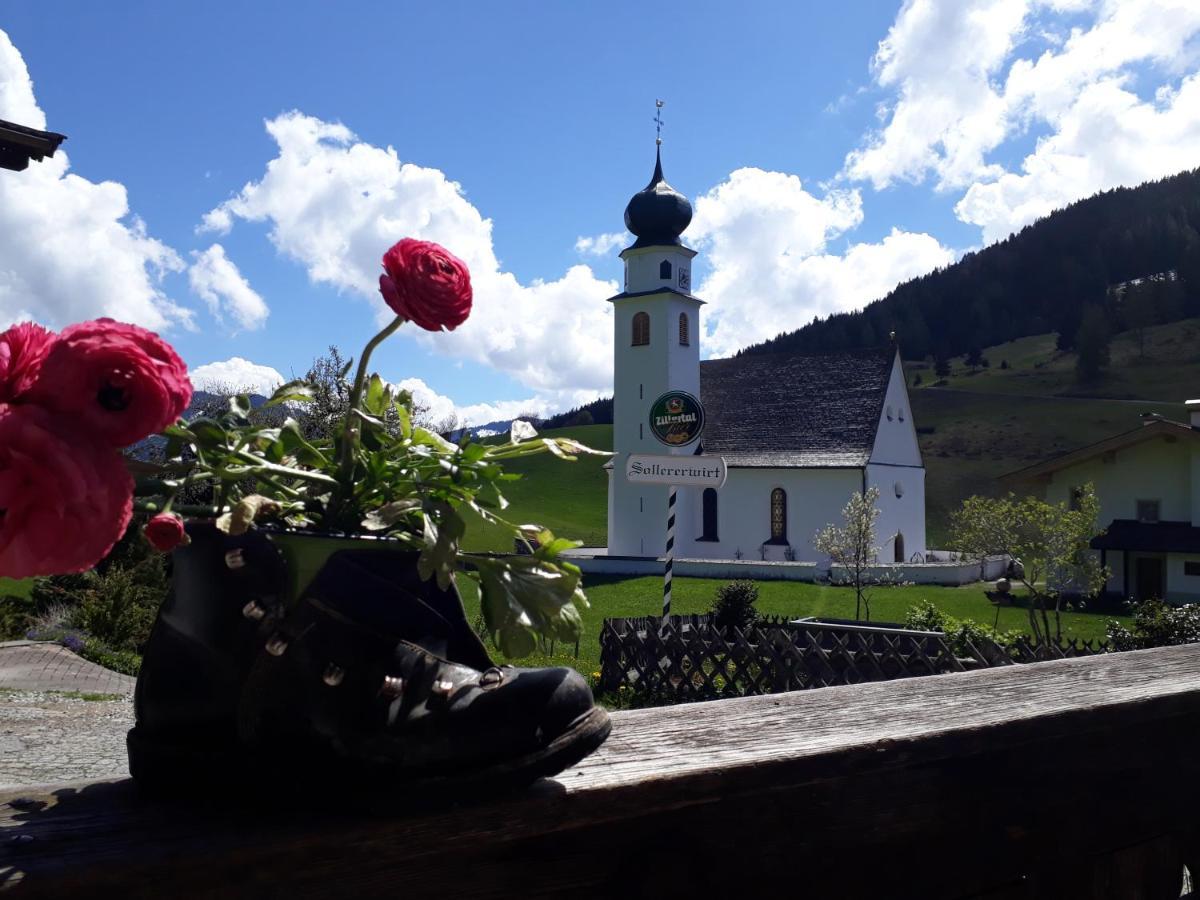 Traditionsgasthof Sollererwirt Thierbach Exterior foto