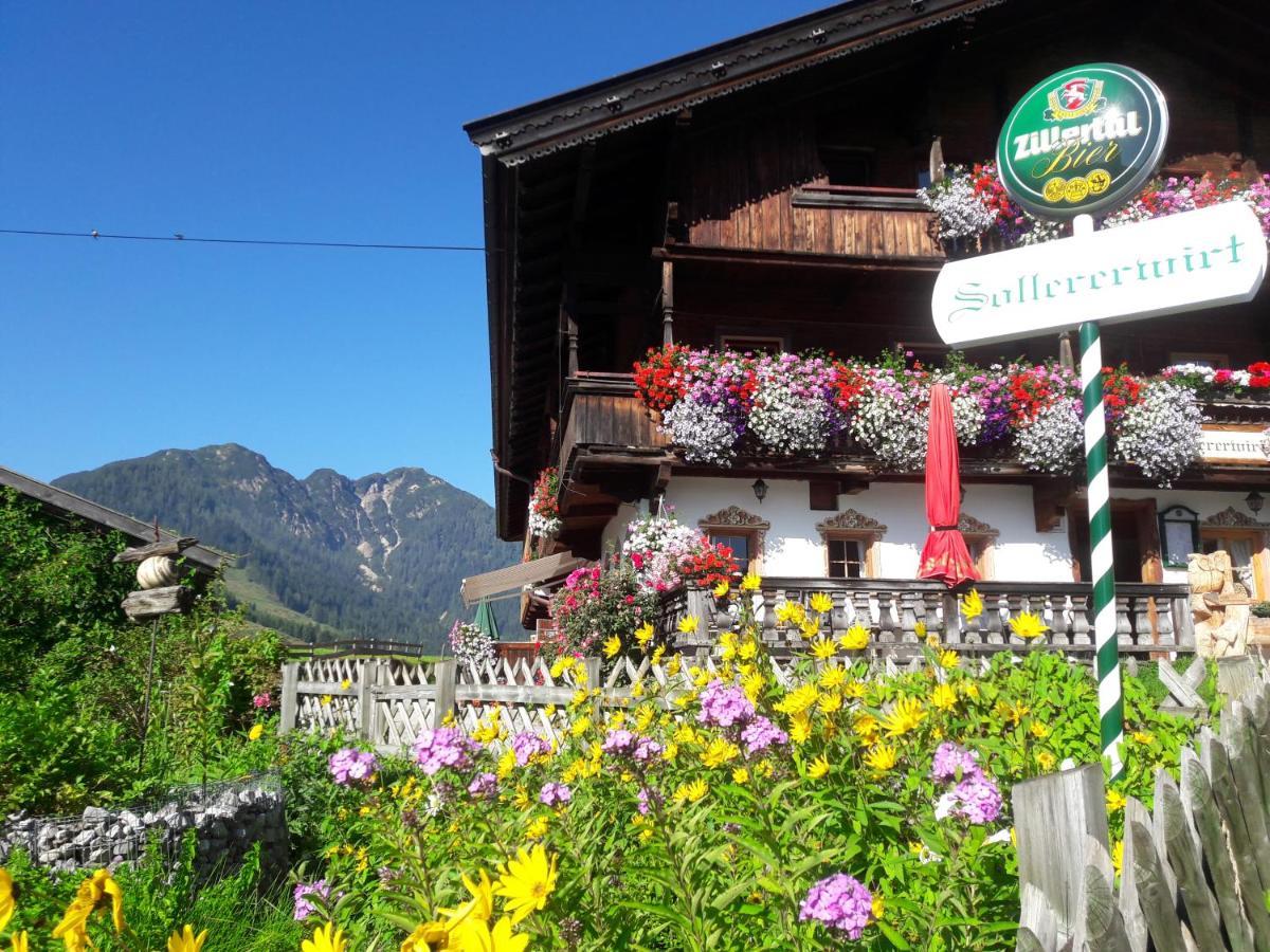 Traditionsgasthof Sollererwirt Thierbach Exterior foto