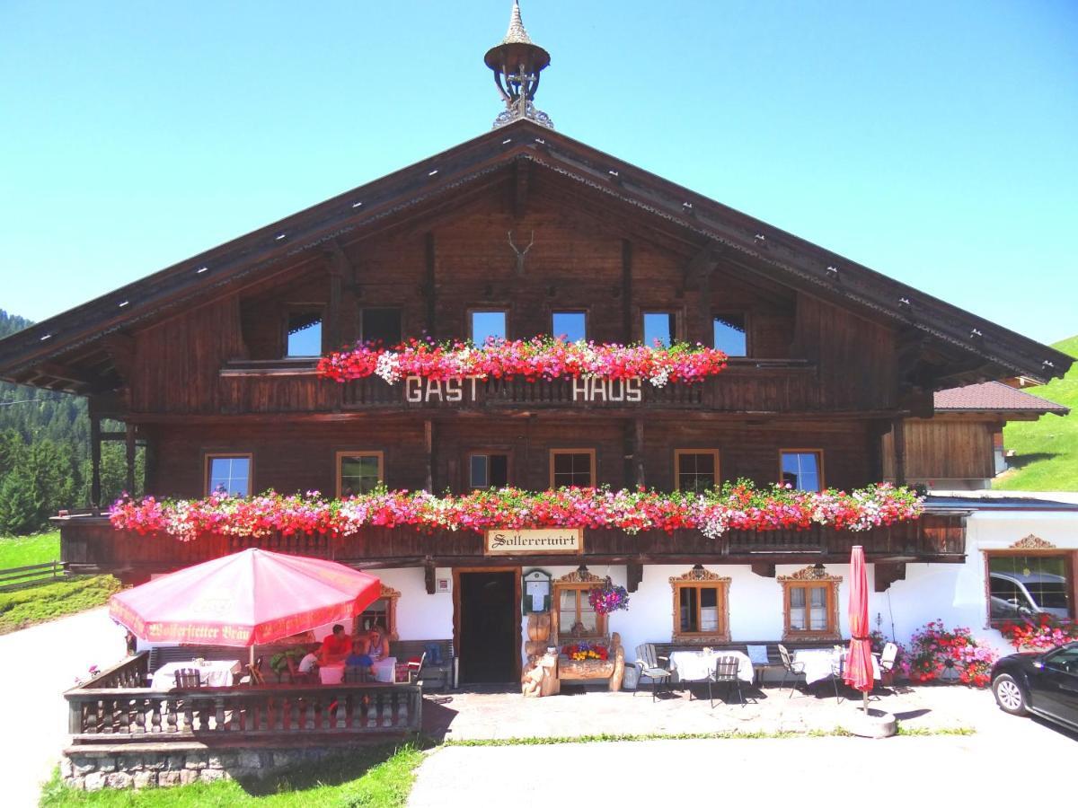 Traditionsgasthof Sollererwirt Thierbach Exterior foto