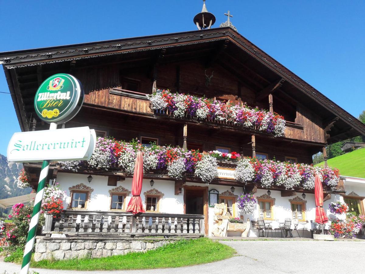 Traditionsgasthof Sollererwirt Thierbach Exterior foto